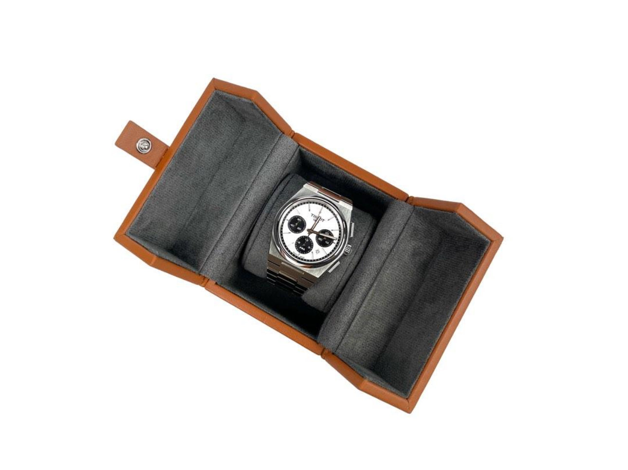 Windomatic Archer Watch Case (Black / Brown)