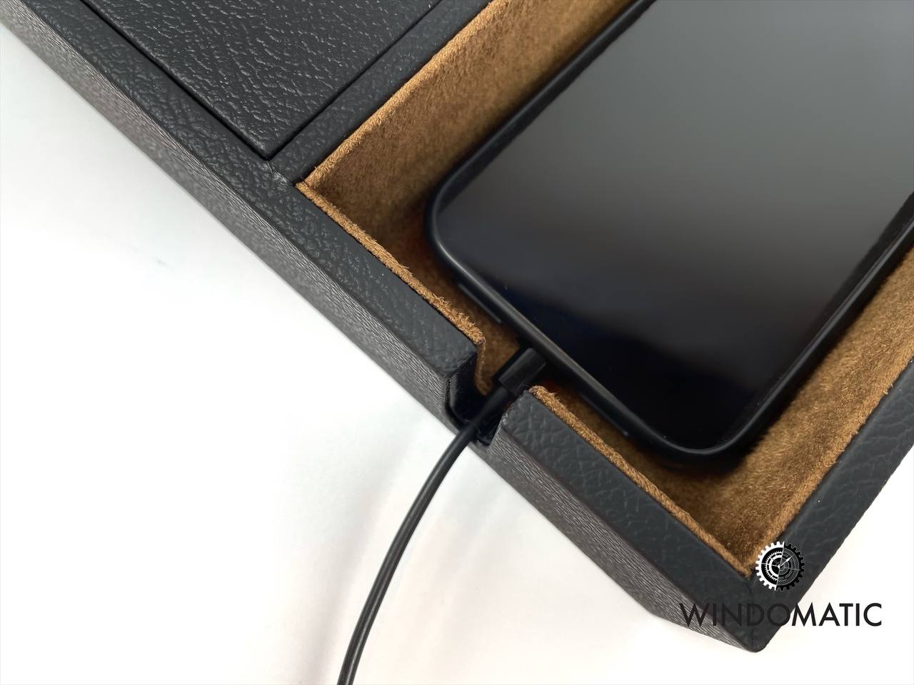 Windomatic Bedside Tray (Brown / Black)