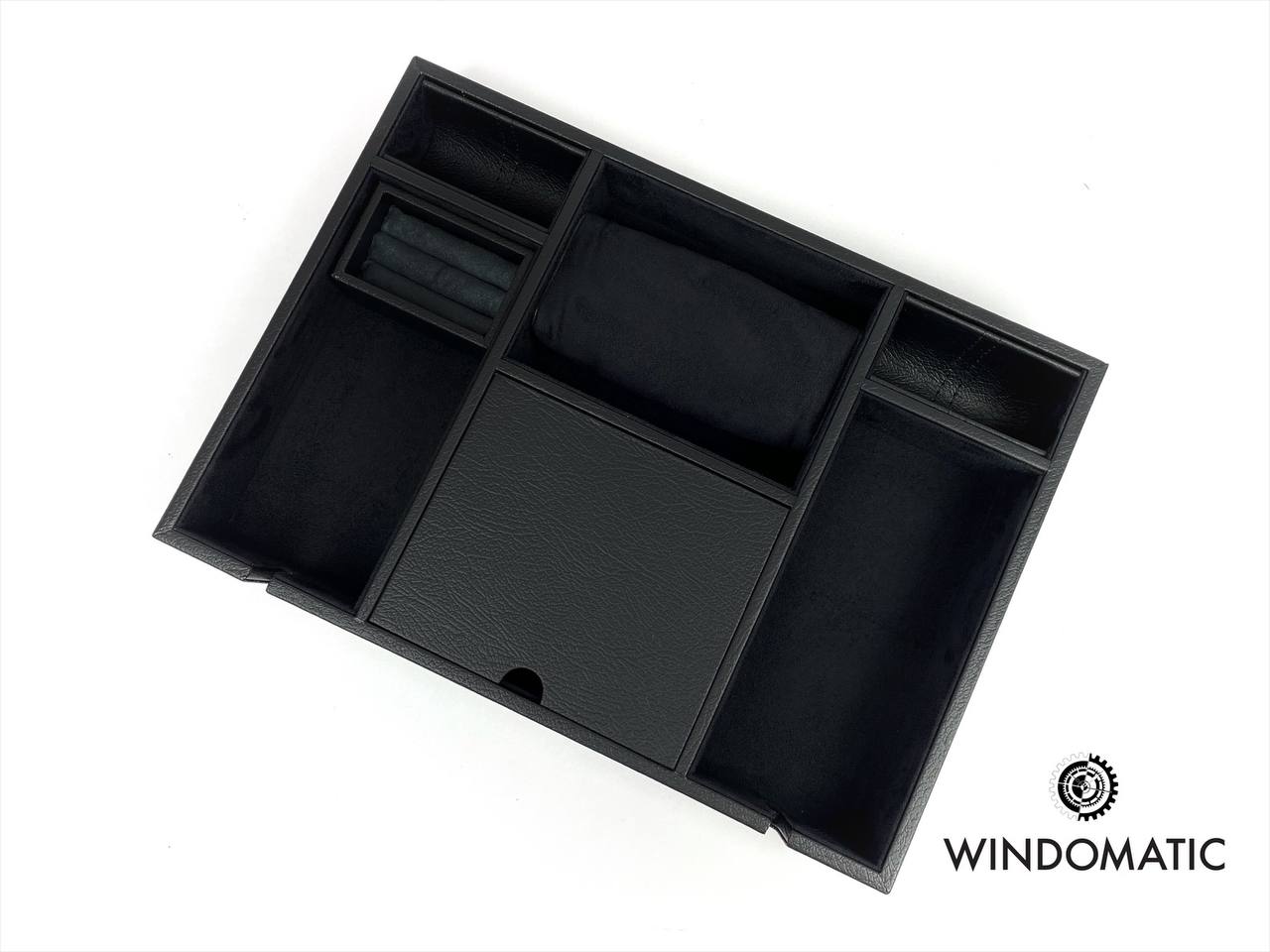Windomatic Bedside Tray (Brown / Black)