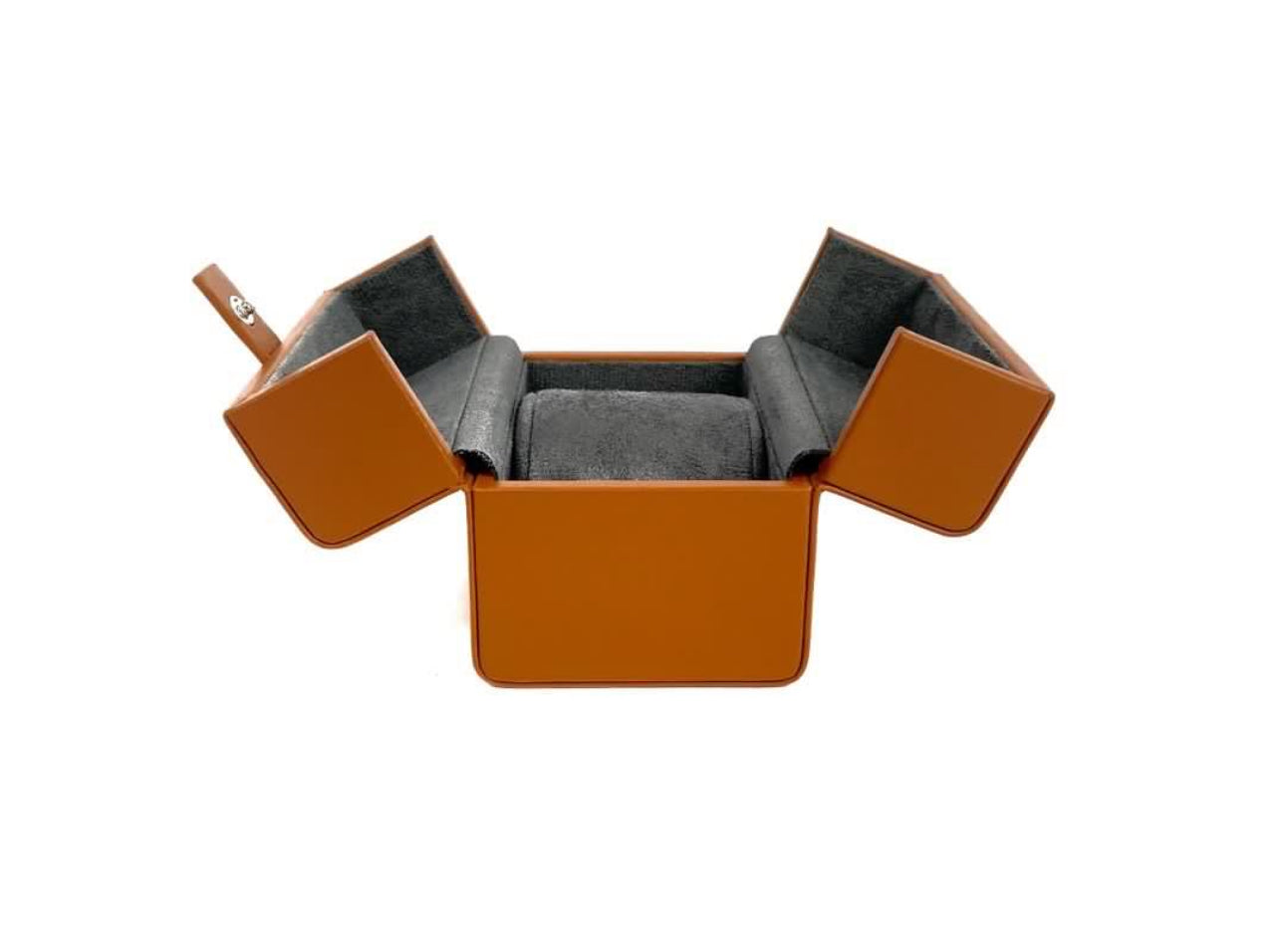 Windomatic Archer Watch Case (Black / Brown)