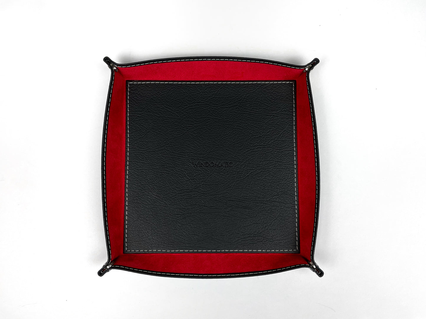 Windomatic Valet Tray (Brown / Red)