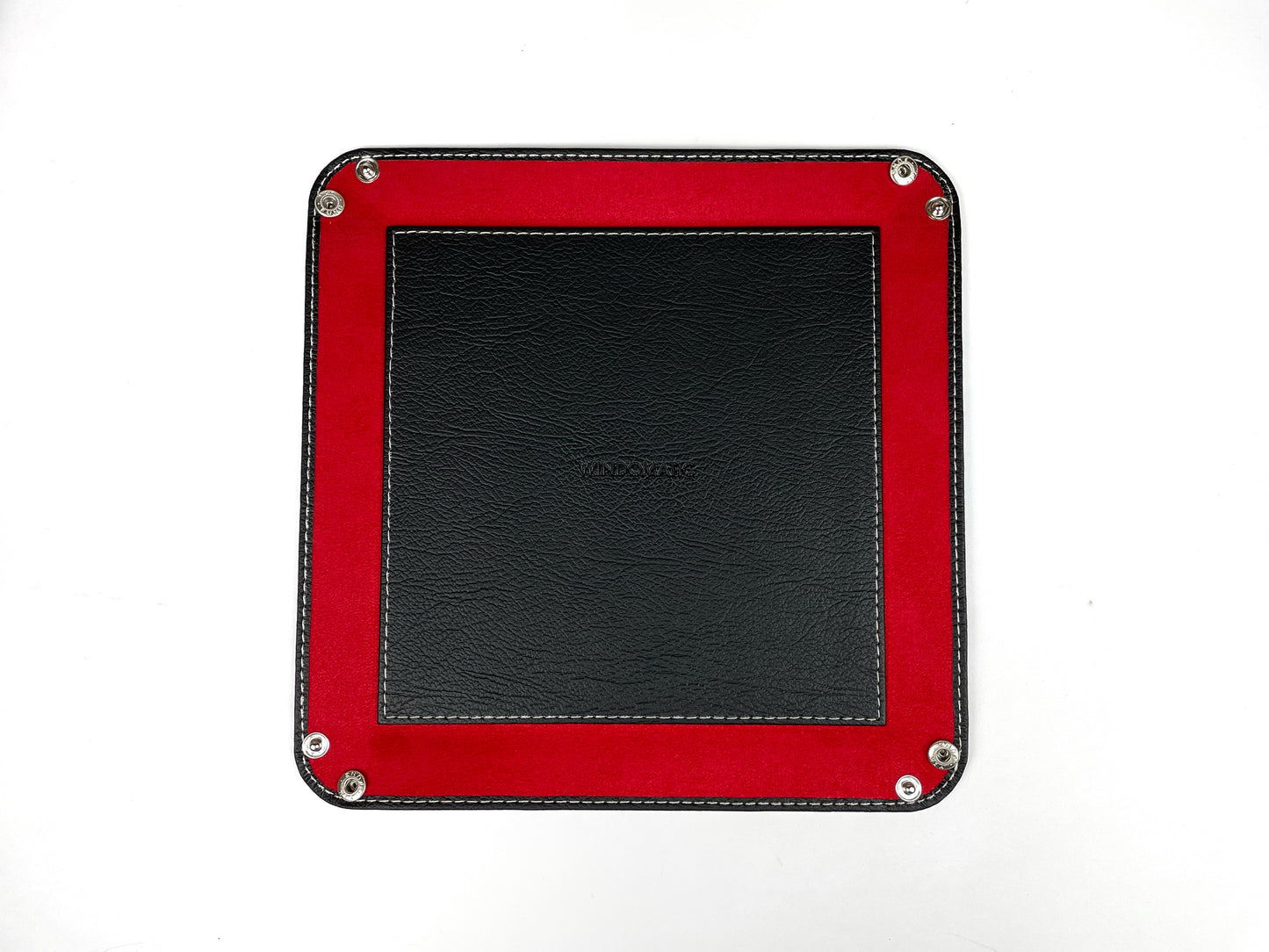 Windomatic Valet Tray (Brown / Red)