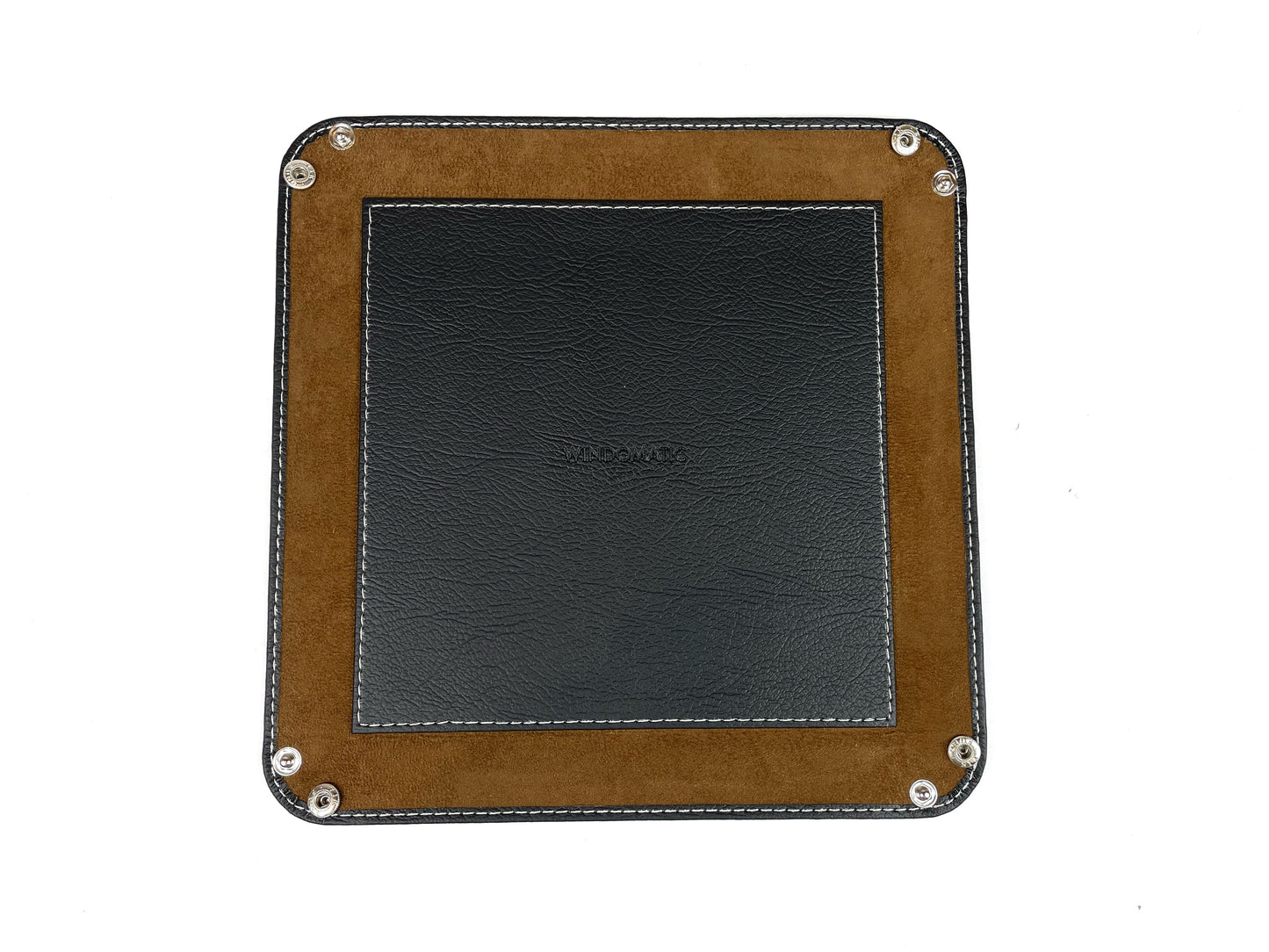 Windomatic Valet Tray (Brown / Red)